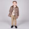 Picture of Beau KiD Boys Traditional Country Coat & Cap Set X 2 - Camel