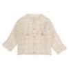 Picture of Beau KiD Girls Knitted Cardigan & Pleated Skirt Set X 2 - Ivory Gold