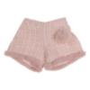Picture of Beau KiD Girls Fur Trimmed Tweed Shorts Beret & Jacket Set  X 2 - Pink White