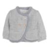Picture of Beau KiD Girls Fur Trimmed Tweed Shorts Beret & Jacket Set  X 2 - Blue White