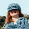 Picture of Abel & Lula Girls Tweed Cap- Sky Blue