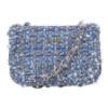 Picture of Abel & Lula Girls Tweed Handbag - Sky Blue