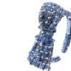 Picture of Abel & Lula Girls Tweed Headband - Sky Blue