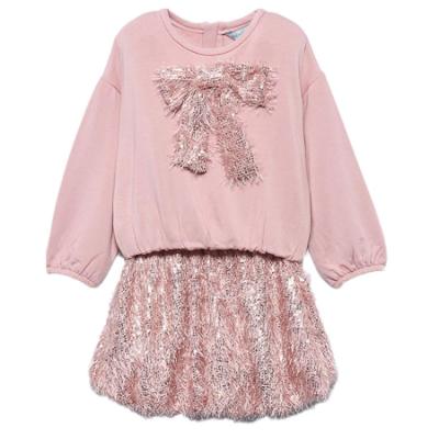 Picture of Abel & Lula Girls Top & Puffball Skirt Set X 2 - Petal Pink