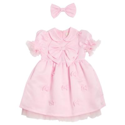 Picture of Caramelo Kids Girls Party Dress & Hairclip Set X 2 - Pink