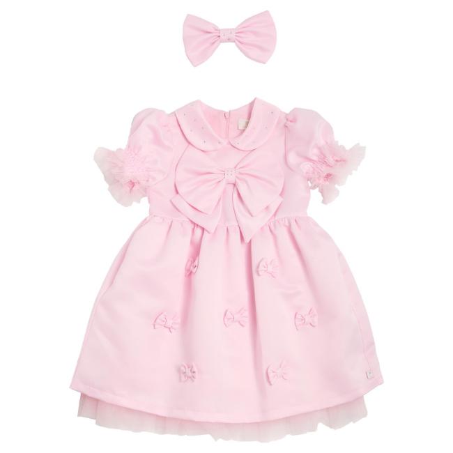 Picture of Caramelo Kids Girls Party Dress & Hairclip Set X 2 - Pink