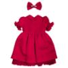 Picture of Caramelo Kids Girls Party Dress & Hairclip Set X 2 - Red