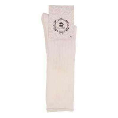 Picture of Beau KiD Boys Ribbed Cotton Knee Socks - Ivory