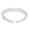 Picture of Deolinda Chic Girls Tweed & Pearl Headband - Ivory Gold