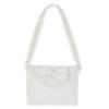 Picture of Deolinda Chic Girls Tweed & Pearl Crossbody Bag  - Ivory Gold