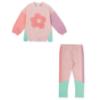 Picture of Agatha Ruiz De La Prada Winter Collection Girls Sweater & Leggings Set X 2 - Pink Lilac Green