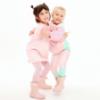 Picture of Agatha Ruiz De La Prada Winter Collection Girls Sweater & Leggings Set X 2 - Pink Lilac Green