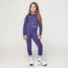 Picture of Ansandro Kids Activewear Long Sleeve Top & Leggings Set - Shadow Violet