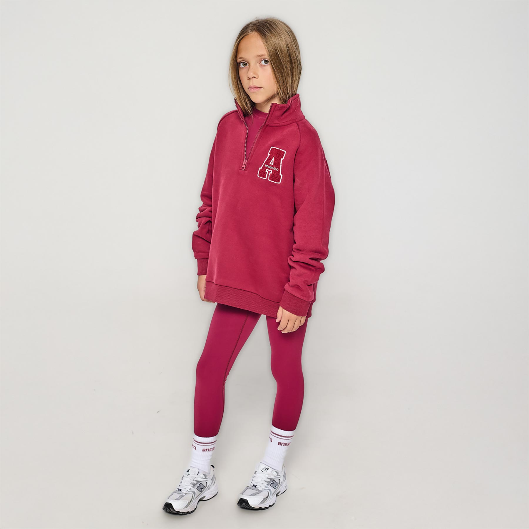 funnel neck activewear