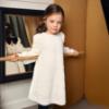 Picture of Abel & Lula Girls Sequin A Line Dress - Ivory