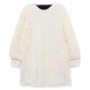 Picture of Abel & Lula Girls Sequin A Line Dress - Ivory