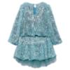 Picture of Abel & Lula Girls Sequin Top & Flared Skirt Set X 2 - Aqua
