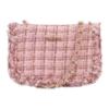 Picture of Abel & Lula Girls Tweed Handbag - Petal Pink