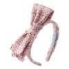 Picture of Abel & Lula Girls Tweed Bowtie Headband - Petal Pink