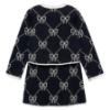 Picture of Abel & Lula Girls Knit Top & Skirt Set X 2 - Black Ivory Gold