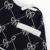Picture of Abel & Lula Girls Knit Top & Skirt Set X 2 - Black Ivory Gold