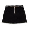 Picture of Abel & Lula Girls Sherpa Bomber Jacket & Skirt Set X 2 - Black Ivory Gold