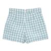 Picture of Abel & Lula Girls Bow Collar Top & Tweed Bermuda Shorts Set X 2 - Ivory Aqua
