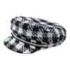 Picture of Abel & Lula Girls Tweed Cap - Black Ivory