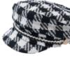 Picture of Abel & Lula Girls Tweed Cap - Black Ivory