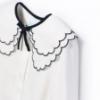 Picture of Abel & Lula Girls Blouse & Tweed Bermuda Shorts Set X 2 - Ivory Black