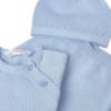 Picture of Mayoral Newborn Baby Winter Front Opening Top Leggings Hat Gift Set X 3 - Sky Blue
