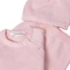 Picture of Mayoral Newborn Baby Winter Front Opening Top Leggings Hat Gift Set X 3 - Baby Pink