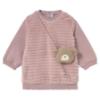 Picture of Mayoral Toddler Girls Winter Faux Fur Dress With Bag Set X 2 - Dark Pink