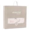 Picture of Mayoral Newborn Baby Winter Safari Print Cotton Blanket - Orchid Pink