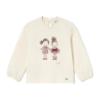 Picture of Mayoral Toddler Girls Winter Girlie Top & Velour Leggings Set X 2 - Ivory Pink