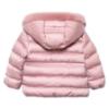 Picture of Abel & Lula Girls Satin Coat With Hood & Faux Fur Trims - Petal Pink