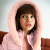 Picture of Abel & Lula Girls Satin Coat With Hood & Faux Fur Trims - Petal Pink