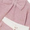 Picture of Mayoral Girls Winter Glitter Bow Top & Wide Leg Pants Set X 2 - Dark Pink
