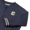 Picture of Mayoral Toddler Boys Winter Teddy Sweat Fleece Cardigan - Navy Blue