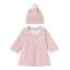 Picture of Mayoral Newborn Baby Winter Knitted Coat & Hat Set X 2 - Quartz Pink