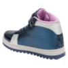 Picture of Lelli Kelly Mille Stelle Musical Lovely Teddy Roller Sole Pump Mid Boot - Metallic Blue