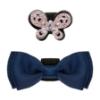 Picture of Lelli Kelly Melody 2 With Detachable Trim School Shoe G Fitting - Navy Blue Patent