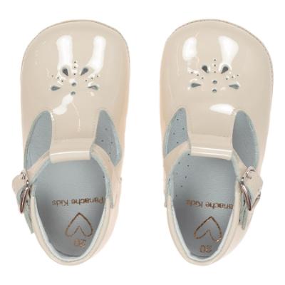 Picture of Panache Baby Shoes Traditional T Bar - Beach