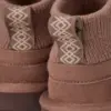 Picture of UGG Toddler Classic Ultra Mini Stretch Cuff Boot - Rocky Oak