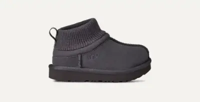 Picture of UGG Toddler Classic Ultra Mini Stretch Cuff Boot - Obsidian Grey