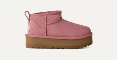 Picture of UGG Kids Classic Ultra Mini Platform Boot - Pink Dawn