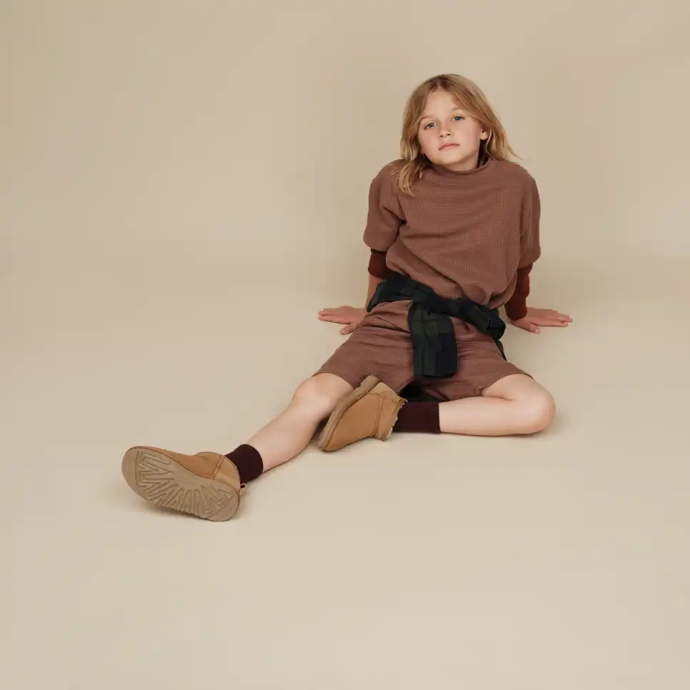 UGG Kids Classic Ultra Mini Boot - Dark Peony.