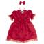 Picture of Caramelo Kids Girls Party Dress & Hairclip Set X 2 - Red