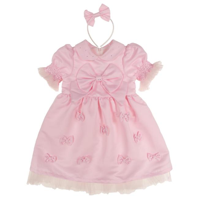 Picture of Caramelo Kids Girls Party Dress & Hairclip Set X 2 - Pink