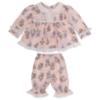 Picture of Beau KiD Baby Girls Teddy Bear Print Pyjamas Set X 2 - Pink Blue